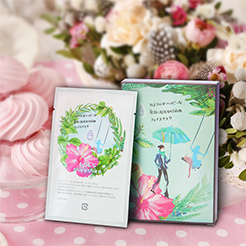 フェイスマスク しらしらお出かけ用